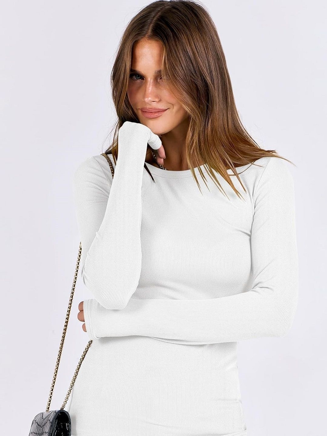 

Moda Rapido Cotton Top, White