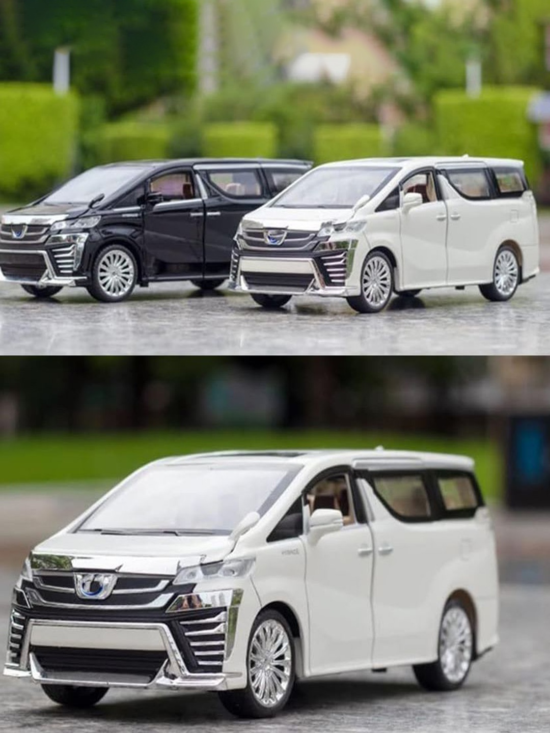 

DEZICON Diecast Metal Car, White