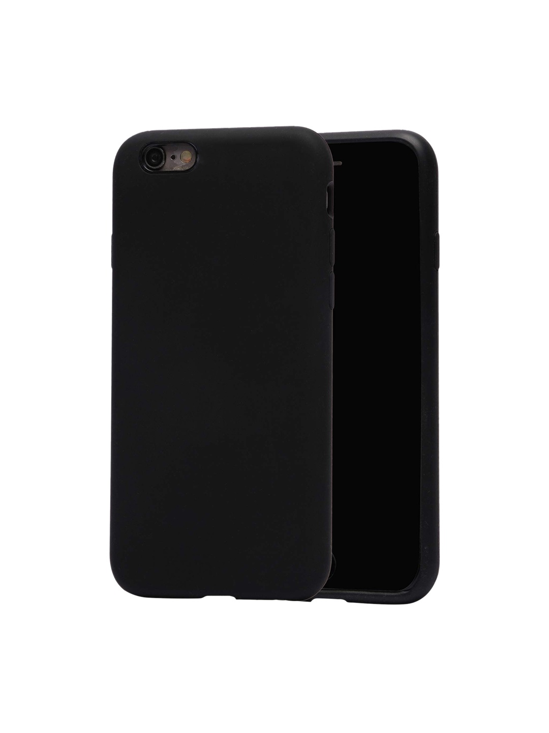 

LIRAMARK Solid Printed iPhone 6 and 6s Back Case Mobile Accessories, Black