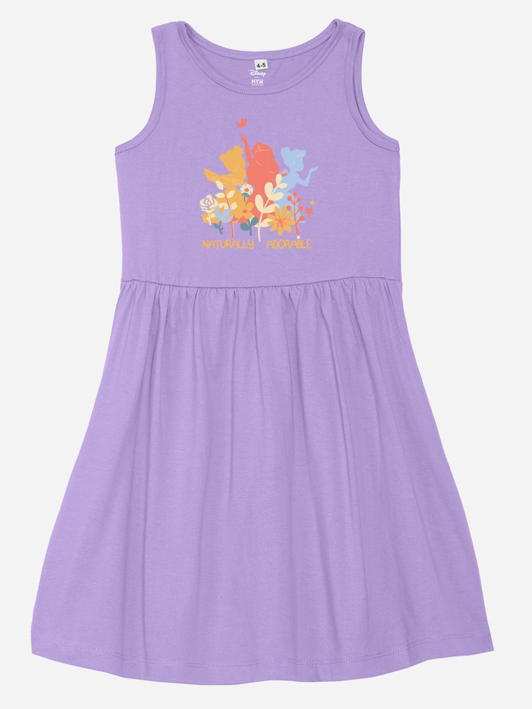 

Wear Your Mind Print Fit & Flare Dress, Purple