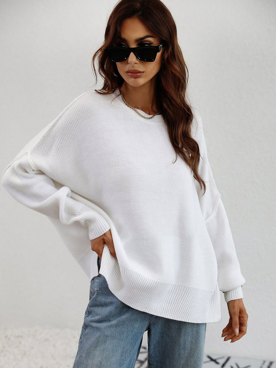 

Oh Rare Women Pullover, White