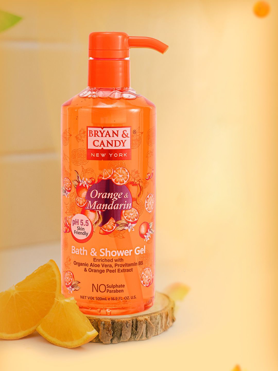 

BRYAN & CANDY NEW YORK Orange & Mandarin Shower Gel -500 ml