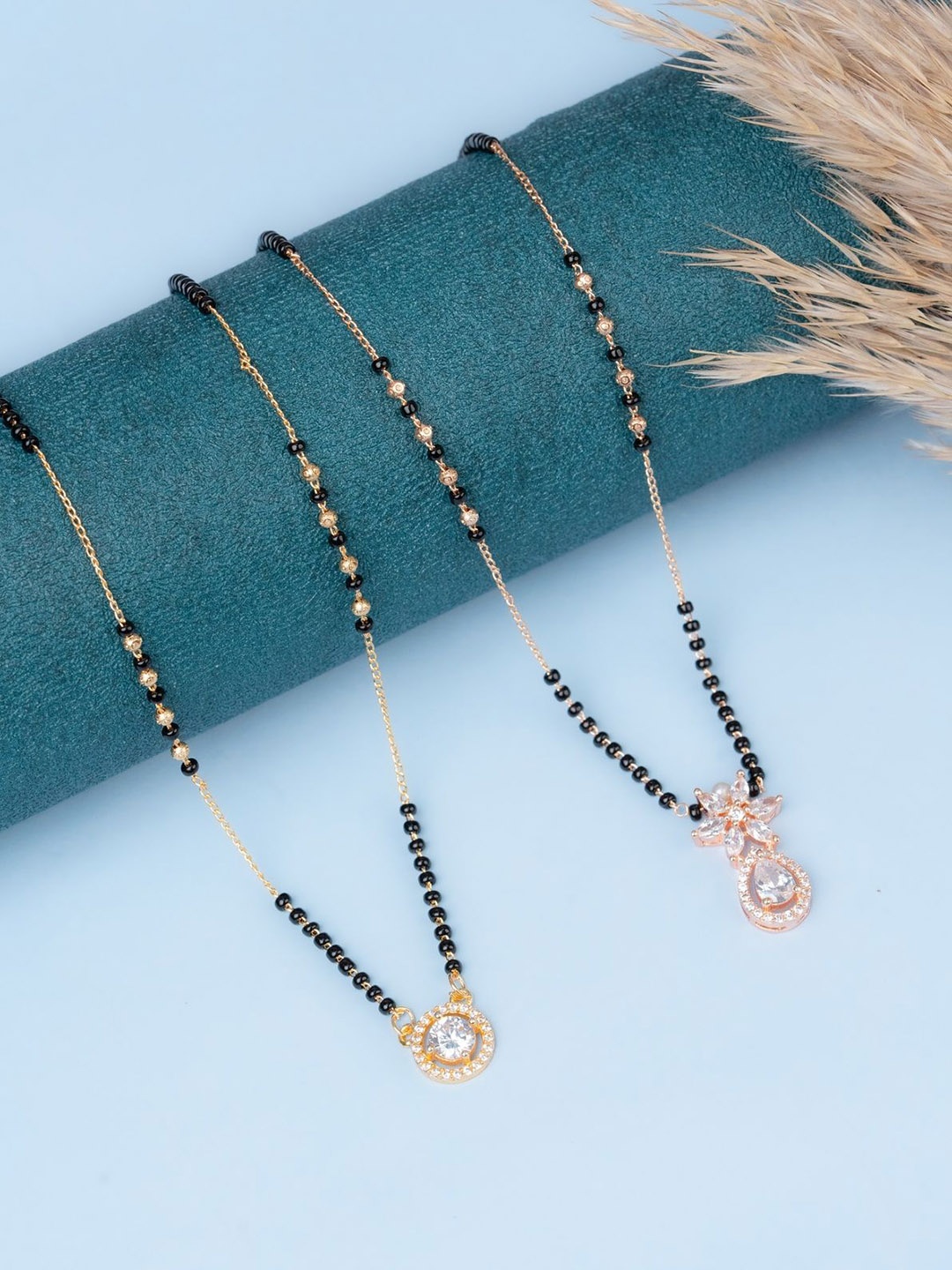 

Zeraki Jewels Gold-Plated Mangalsutra