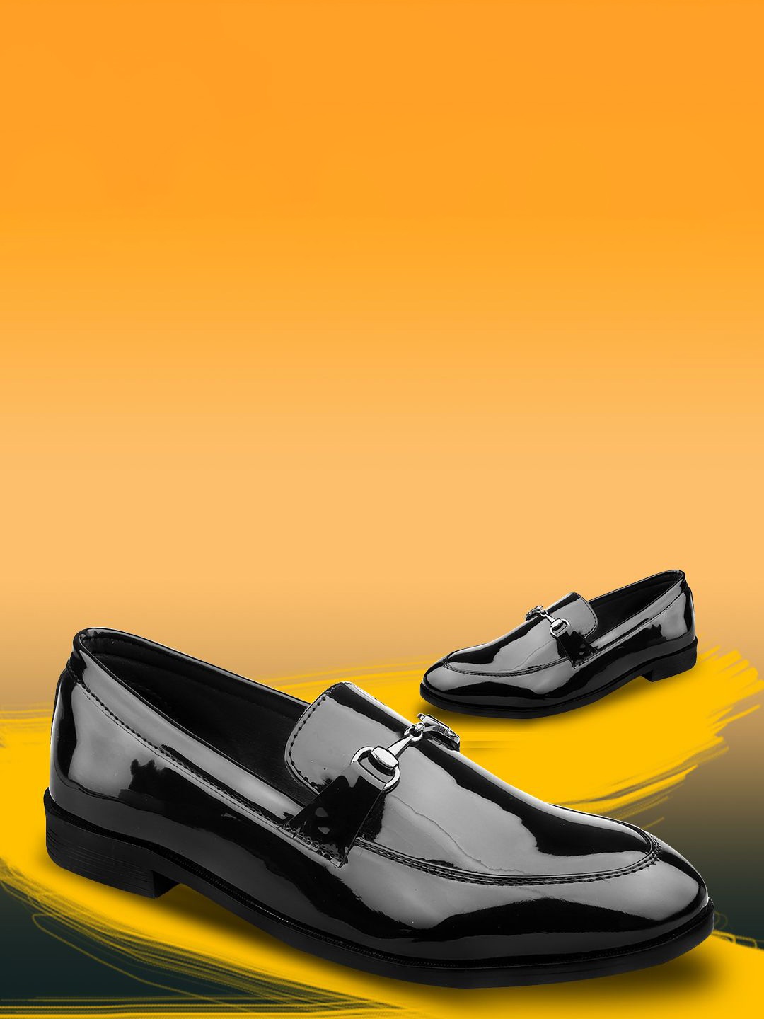 

riffway Men Textured Slip-On Sneakers, Black