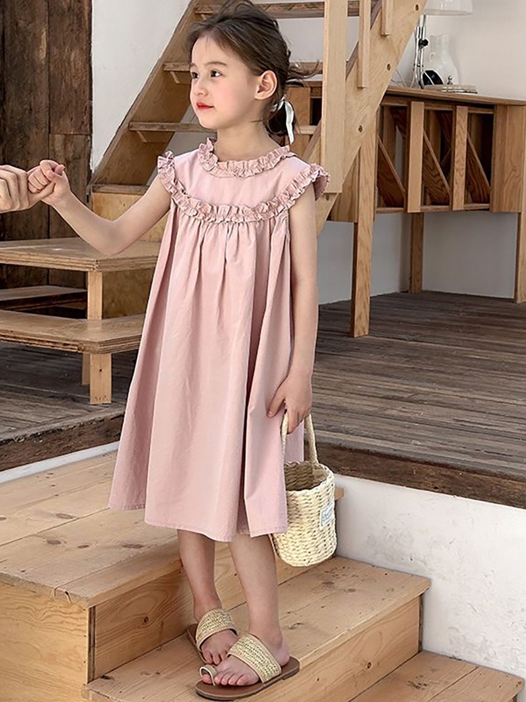 

LULU & SKY A-Line Dress, Pink