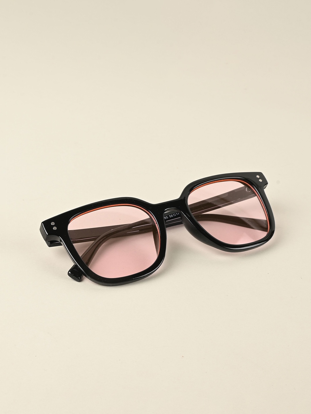 

IDOR Unisex Square Sunglasses with UV Protected Lens, Pink