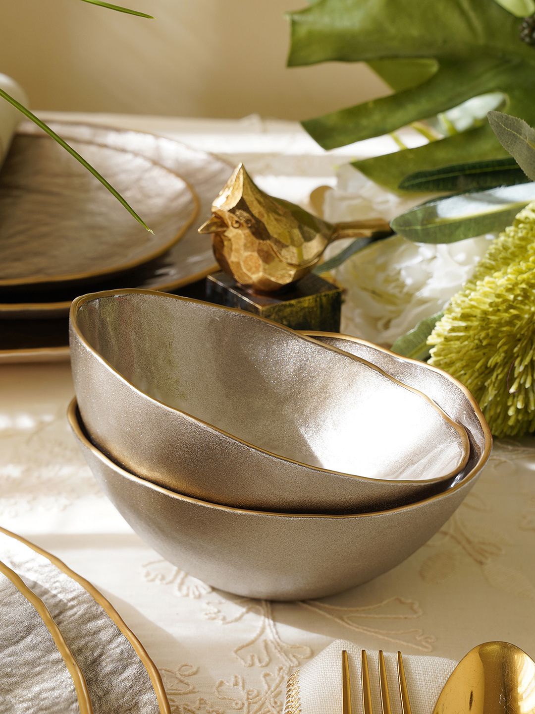 

Pure Home and Living Unisex Brown Bowl