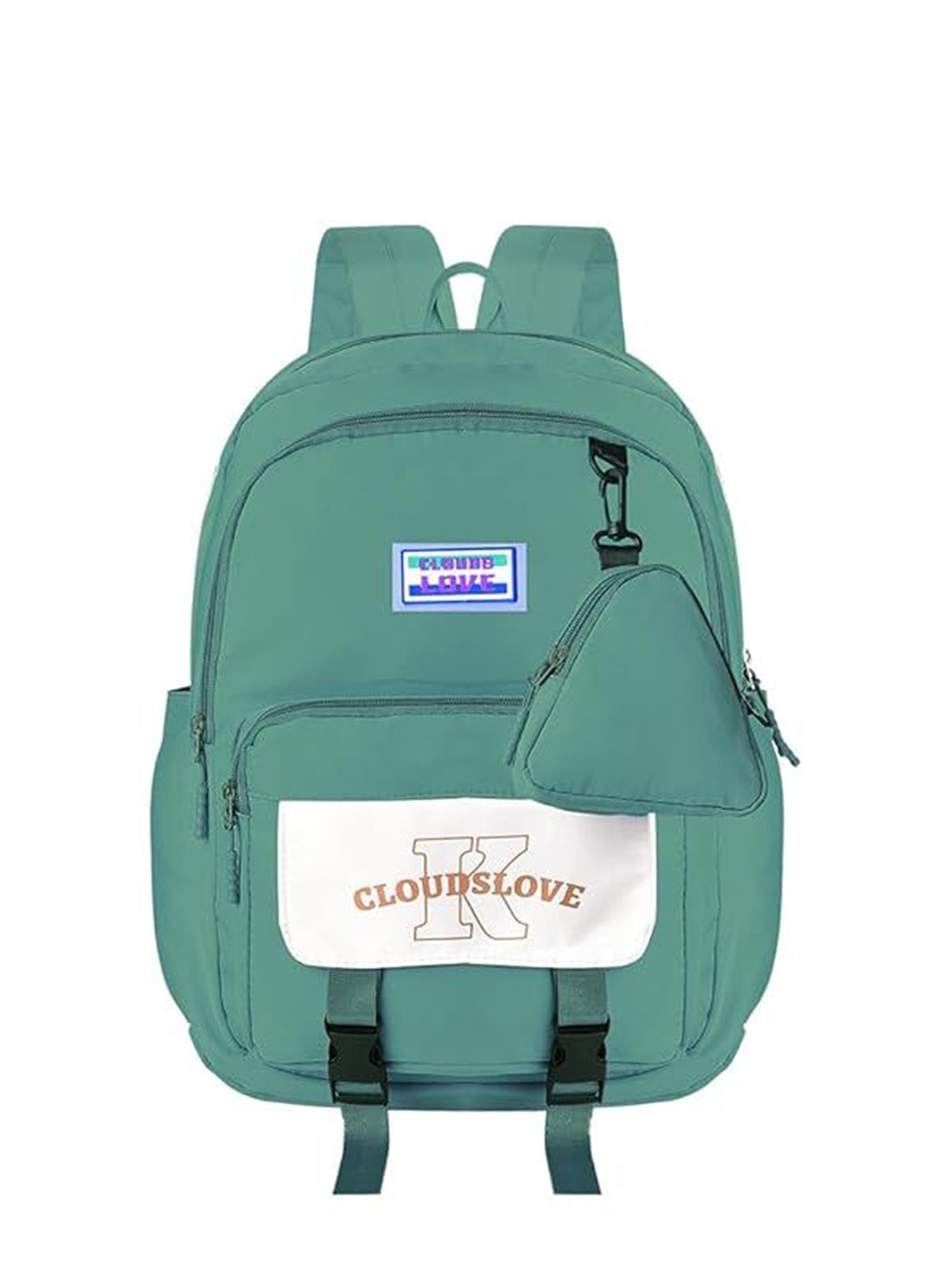 

Optima Backpack With Pouch, Sea green
