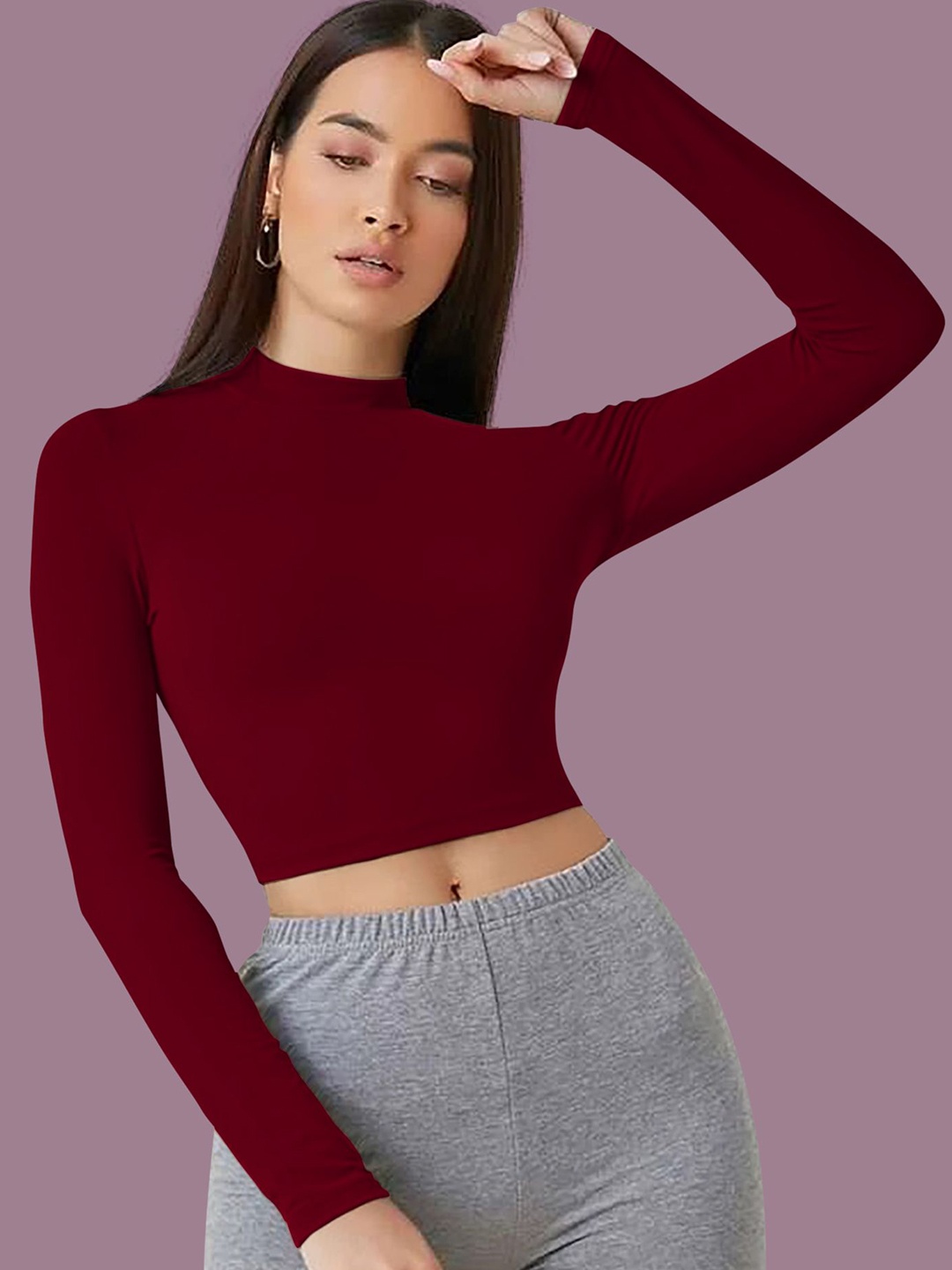

Dream Beauty Fashion Top, Maroon