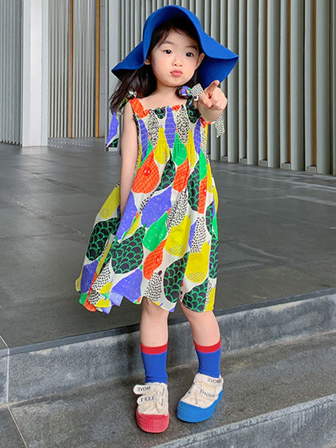 

LULU & SKY Print A-Line Dress, Multi