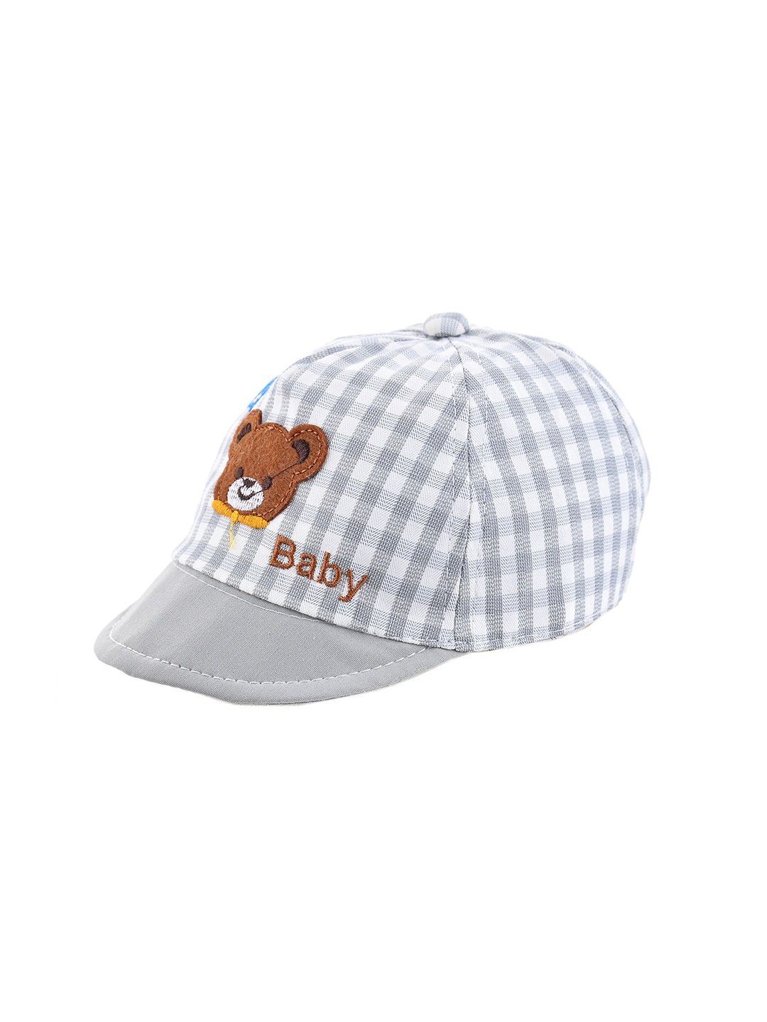 

SHOP FRENZY Unisex Kids Printed Baseball Cap, Grey