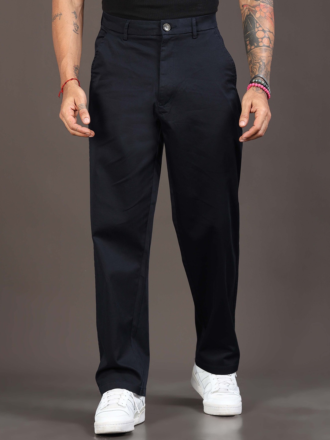 

Italian Colony Men Relaxed Trousers, Navy blue