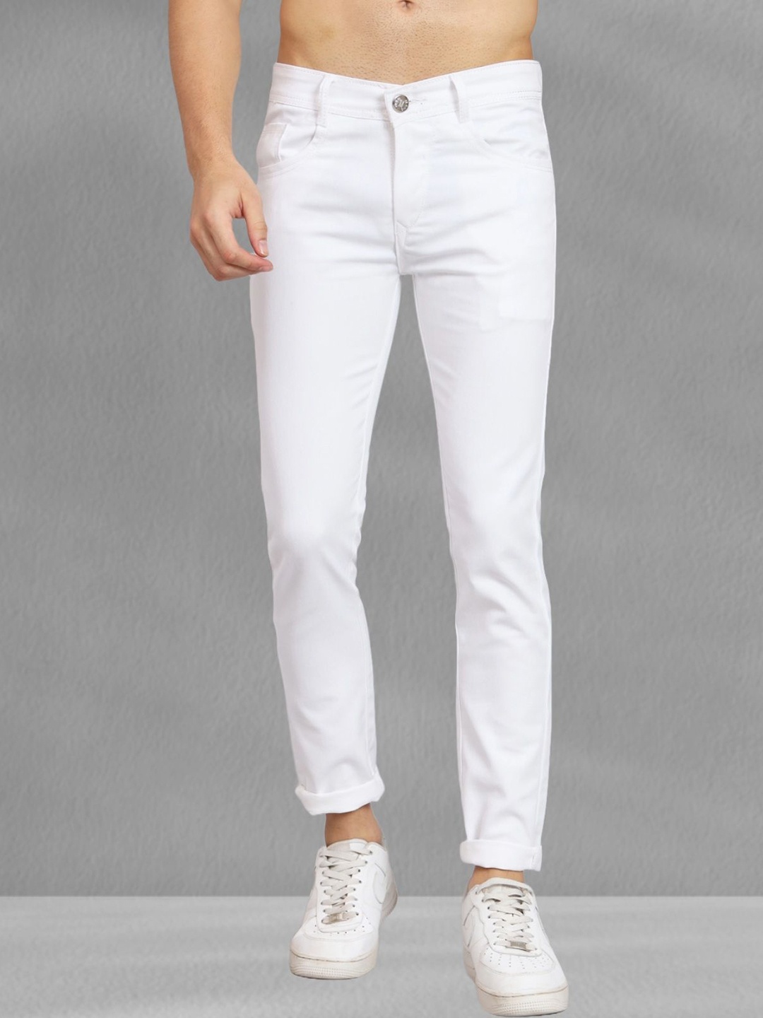 

LINARIA Men Classic Jeans, White