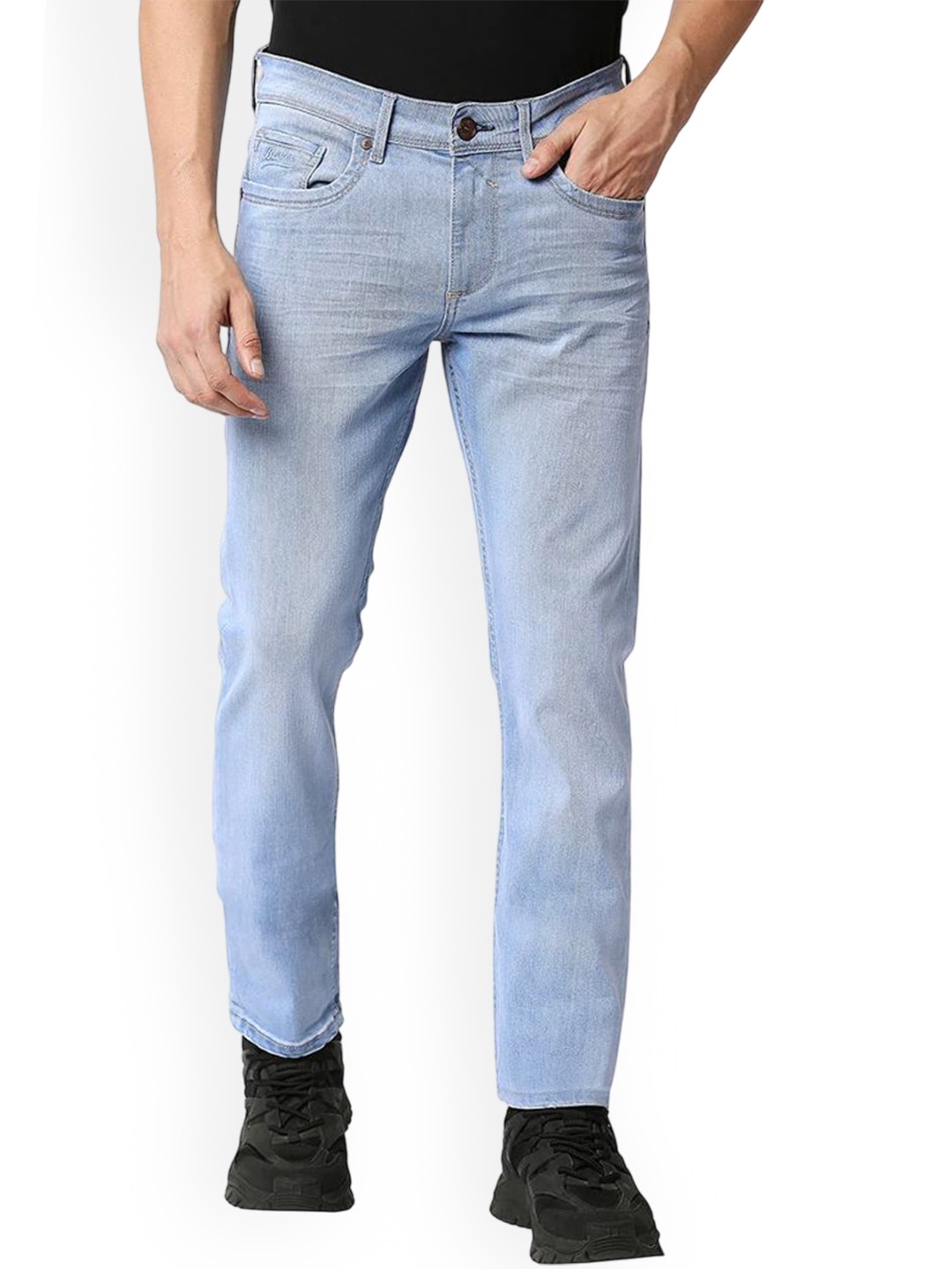 

Basics Men Jean Low-Rise Jeans, Blue