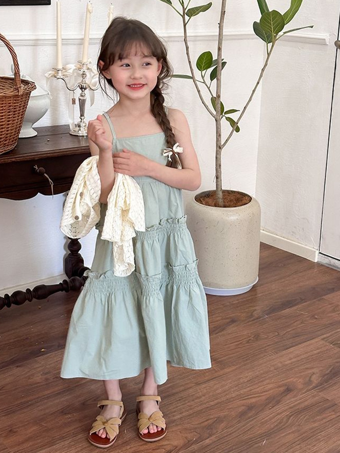 

LULU & SKY A-Line Dress, Turquoise blue