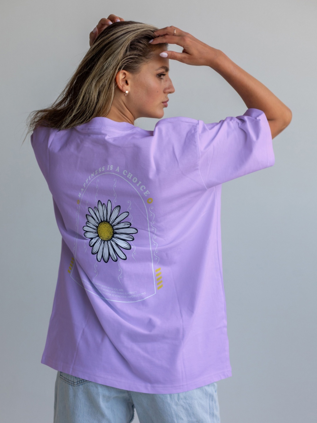 

Moda Rapido Women Applique T-shirt, Lavender