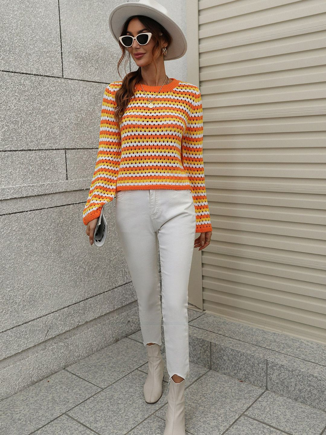 

Oh Rare Women Pullover, Orange