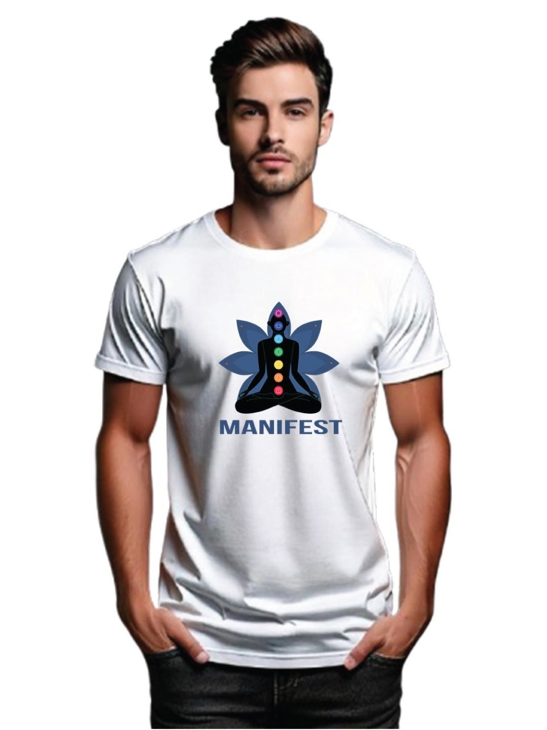 

Tantra Men Printed T-shirt, White