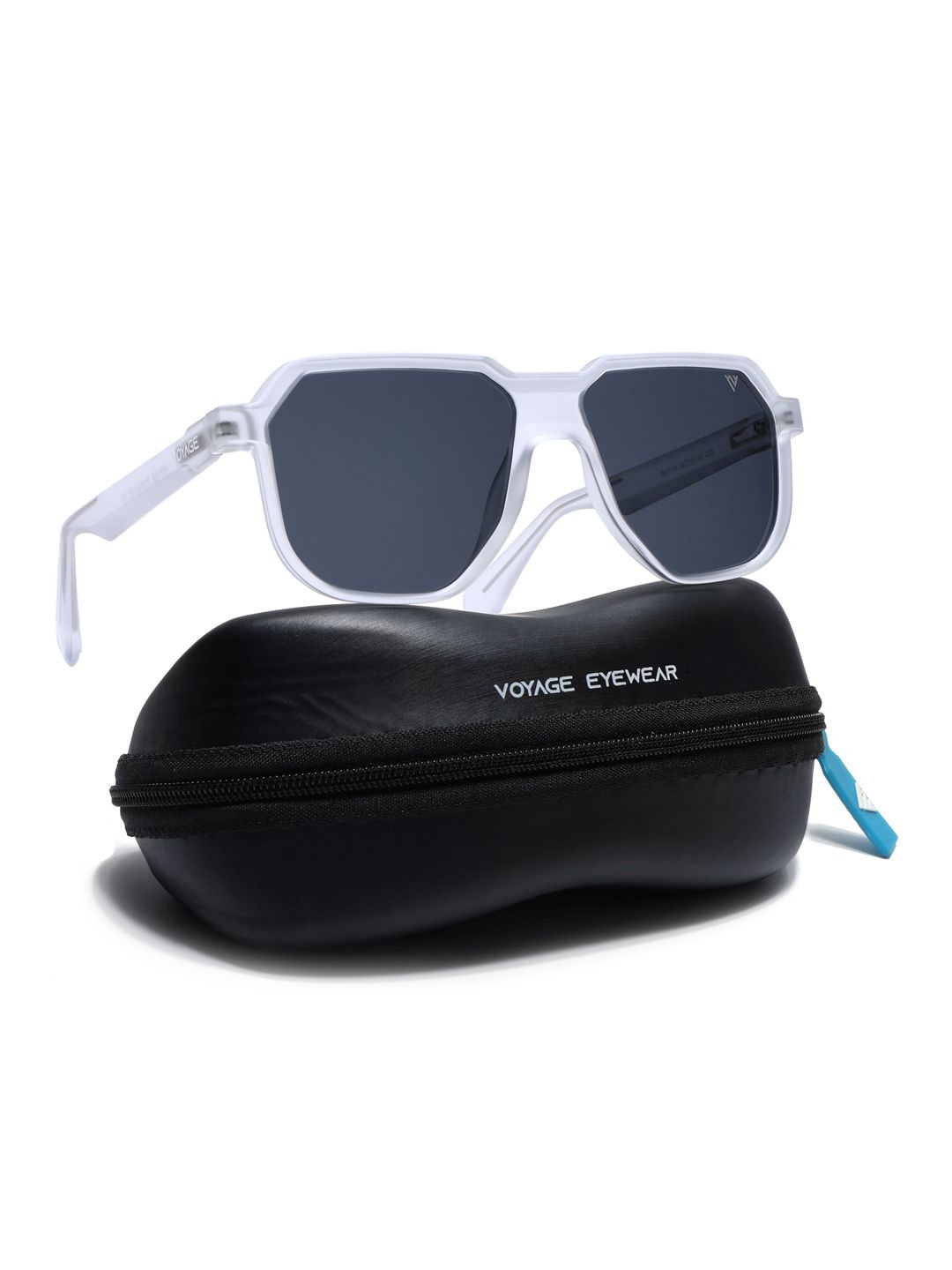 

Voyage Unisex Other Sunglasses with Polarised and UV Protected Lens, Black