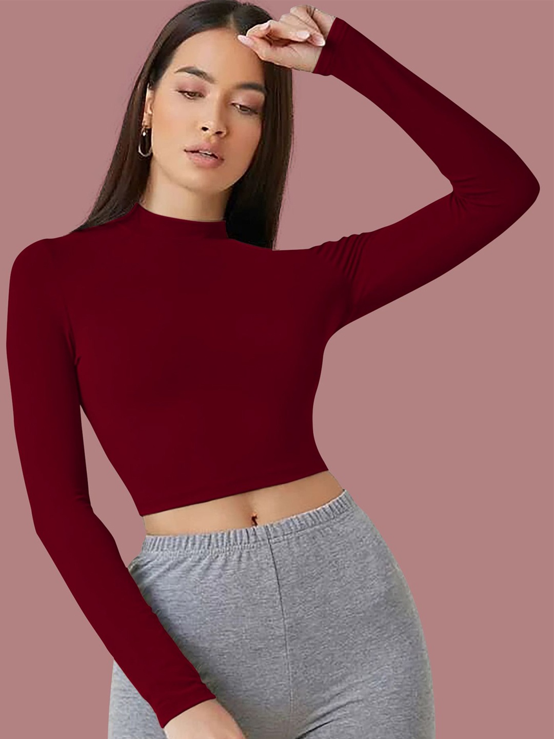 

Dream Beauty Fashion Top, Maroon