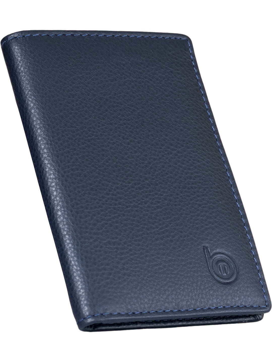

BAGMAN Men Leather Card Holder, Blue
