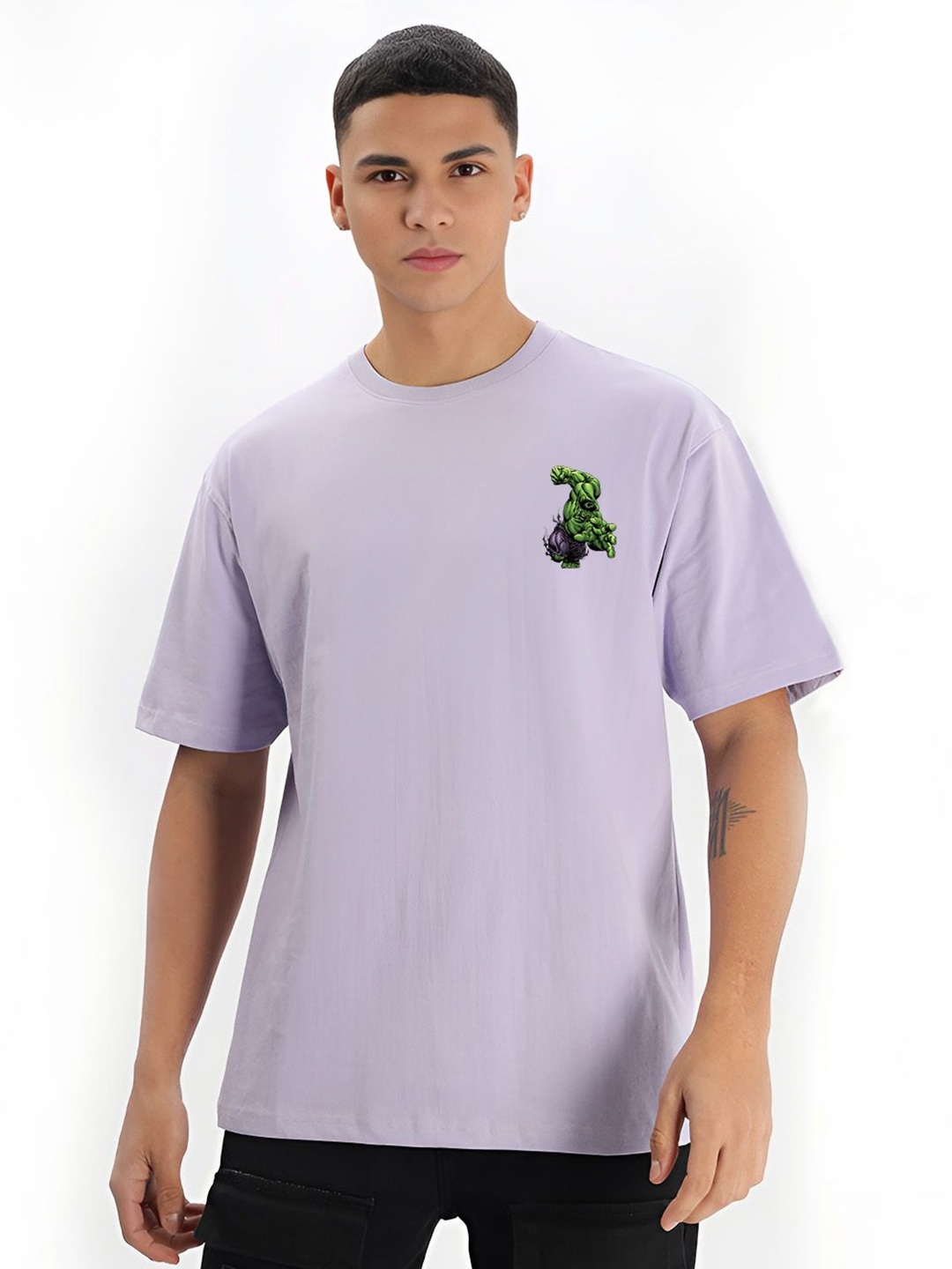 

BDSQUARE Men T-shirt, Lavender