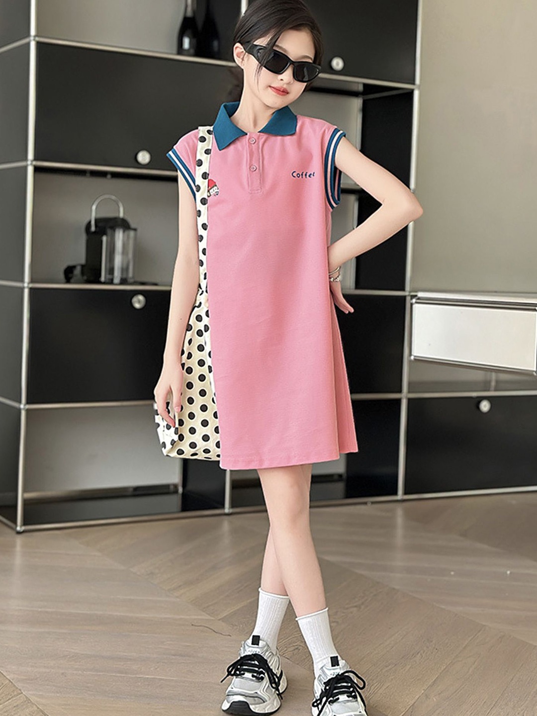 

LULU & SKY A-Line Dress, Pink