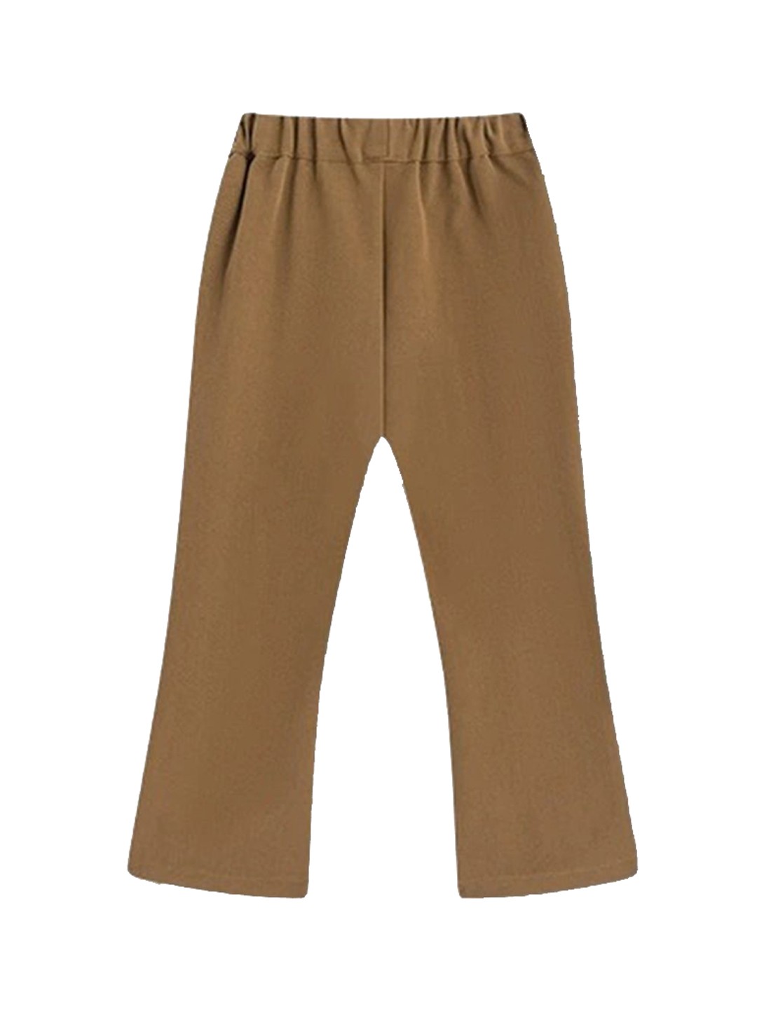

LULU & SKY Girls Tapered Fit High-Rise Trousers, Khaki