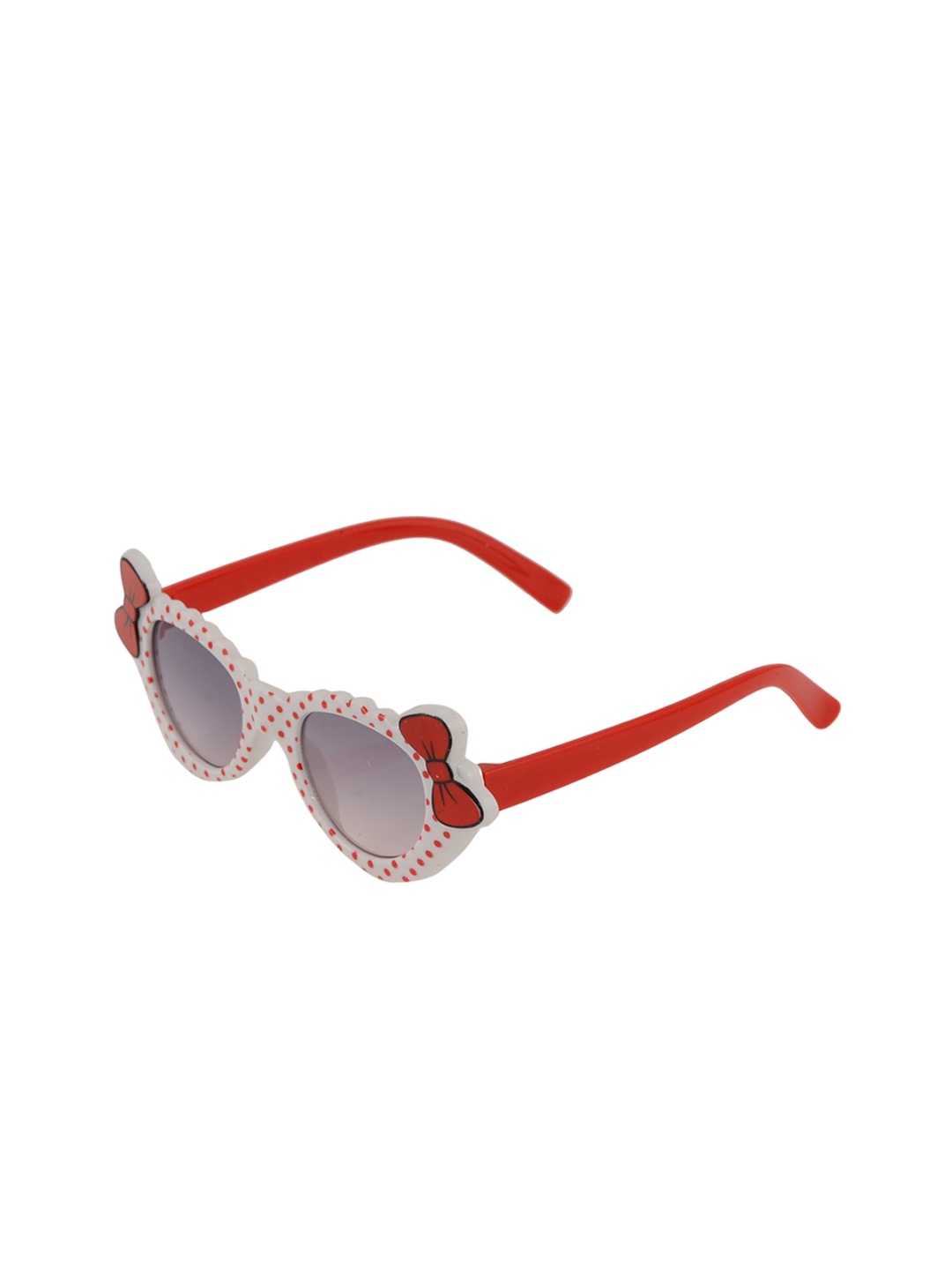 

SHOP FRENZY Unisex Kids Wayfarer Sunglasses with UV Protected Lens, White