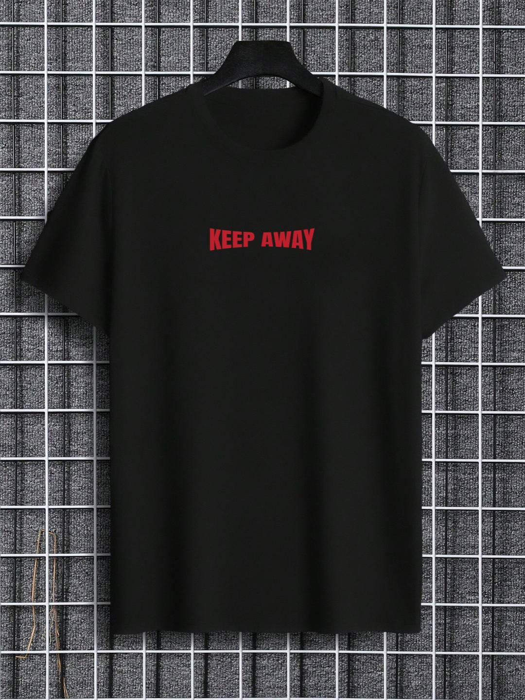 

TOGS & TERRE Men Typography Printed Organic Cotton T-shirt, Black