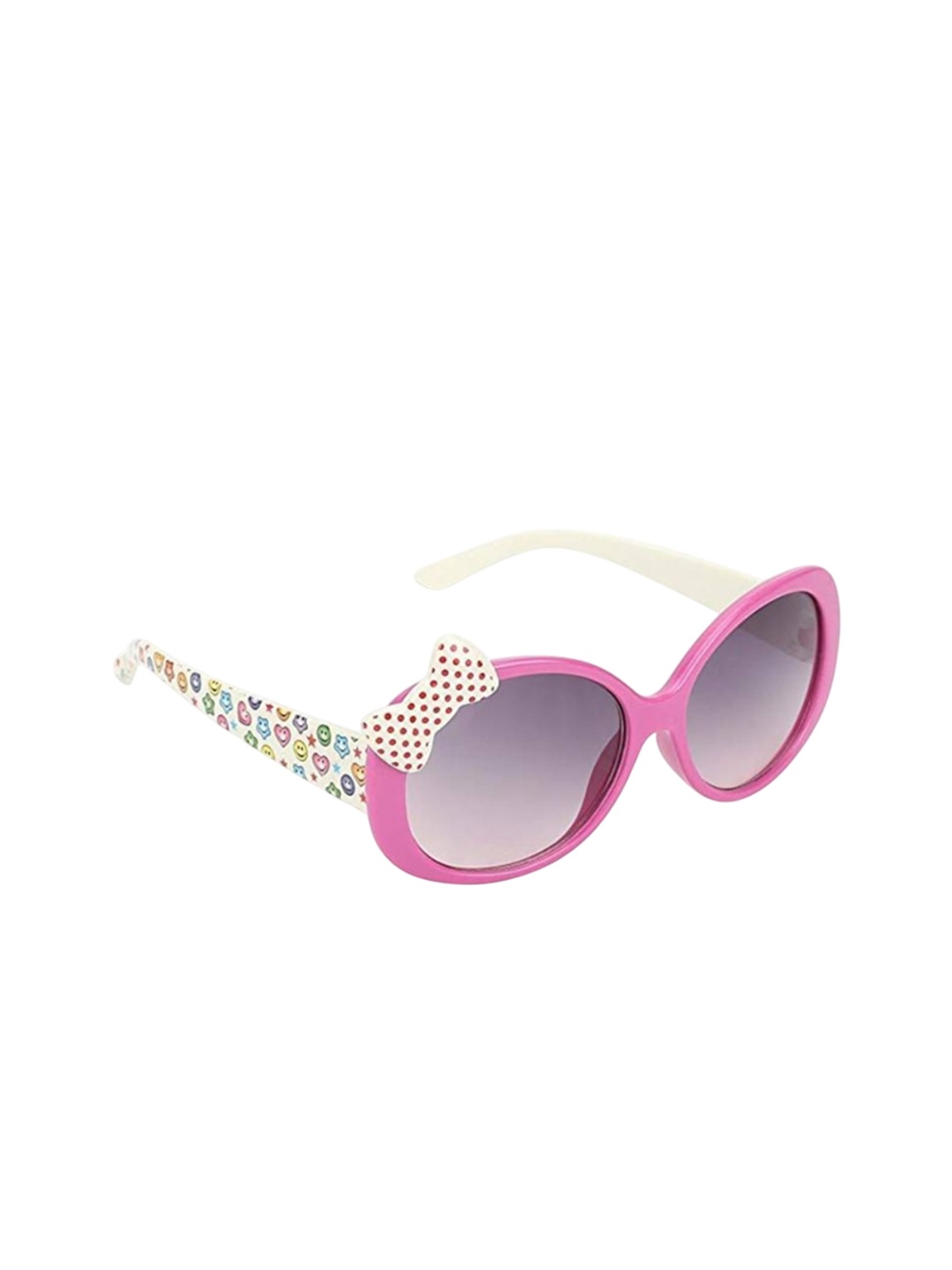 

SHOP FRENZY Unisex Kids Oversized Sunglasses with UV Protected Lens, Pink