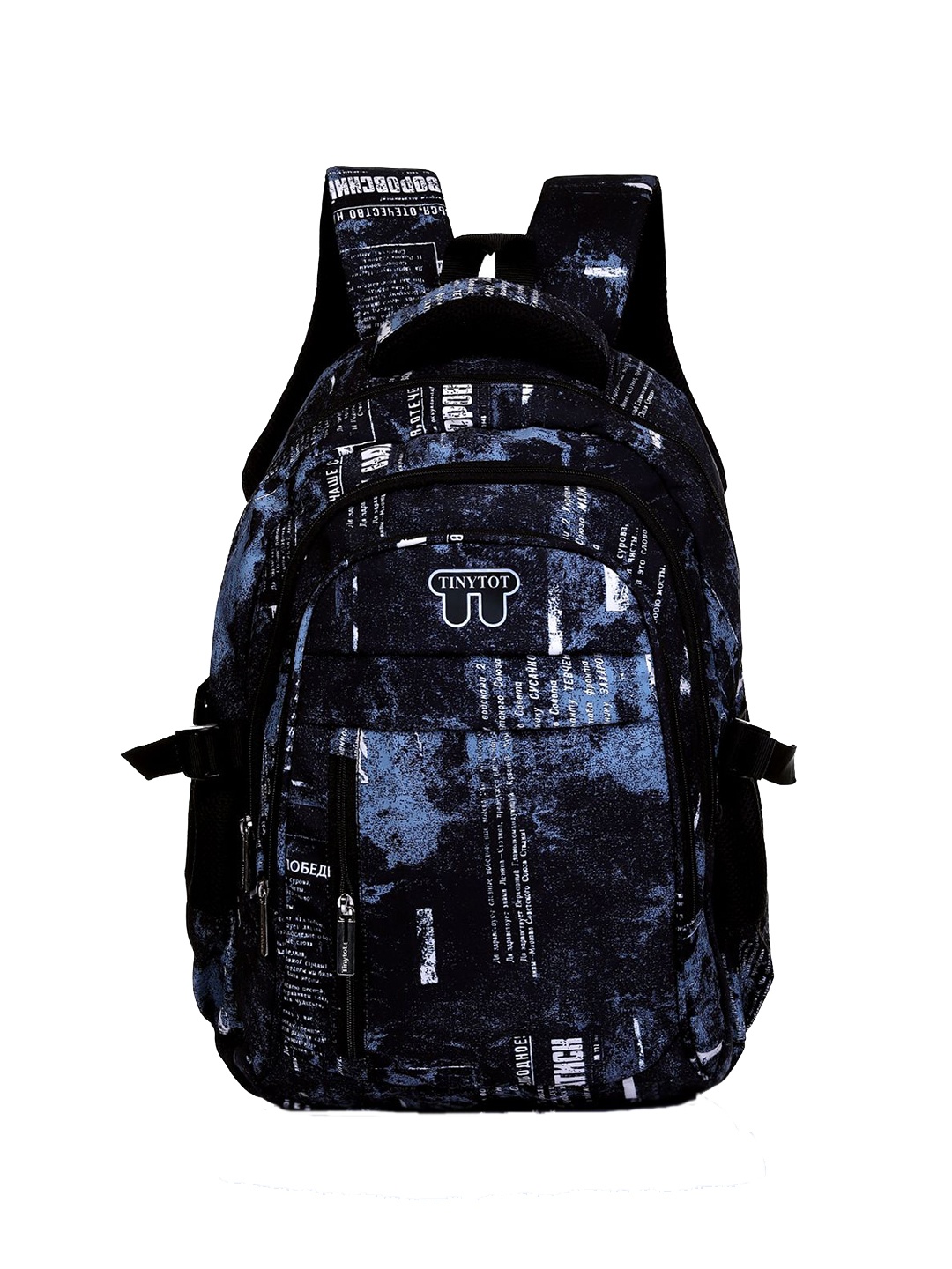 

Tinytot Women Graphic Backpack, Black