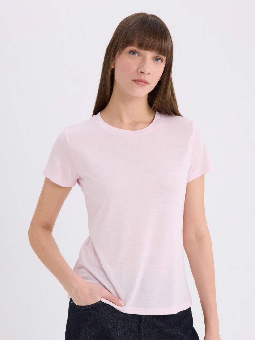 

DeFacto Women Extended Sleeves Applique T-shirt, Na