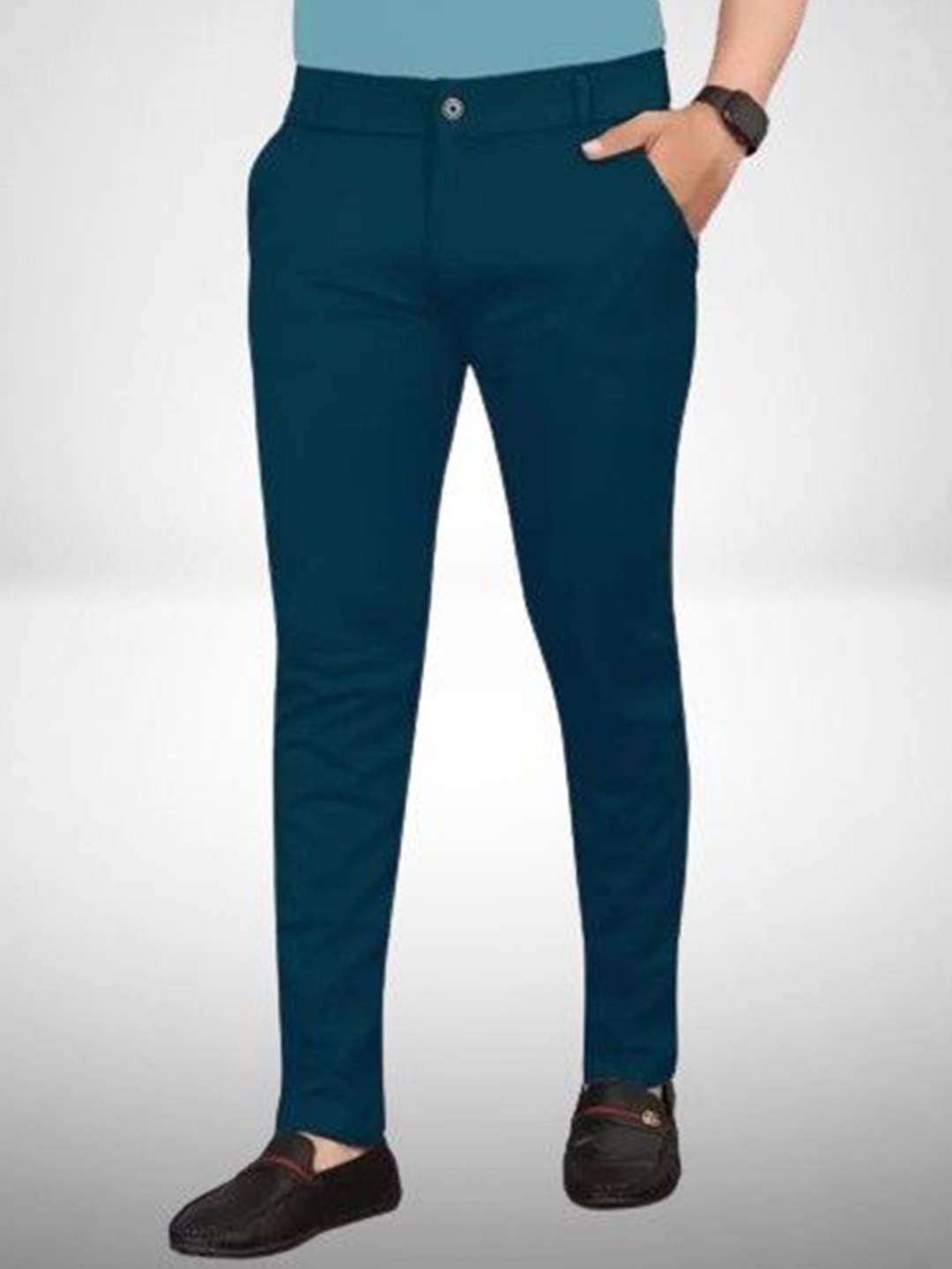 

ISUEL FAB Men Original Trousers, Teal