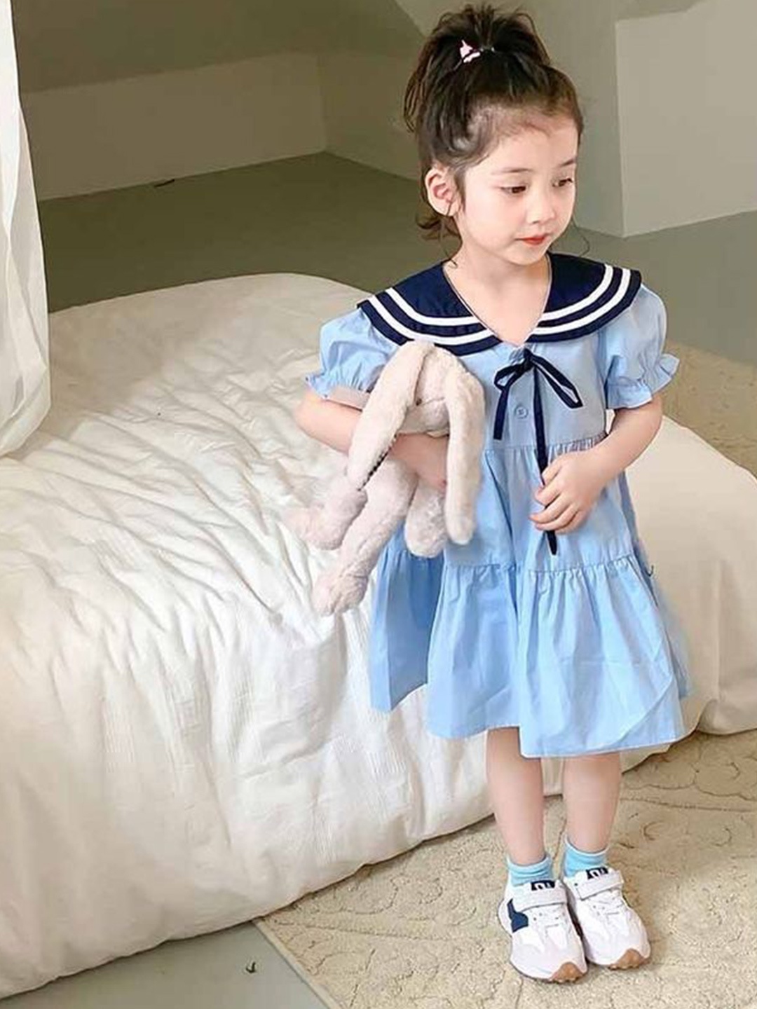 

LULU & SKY A-Line Dress, Blue