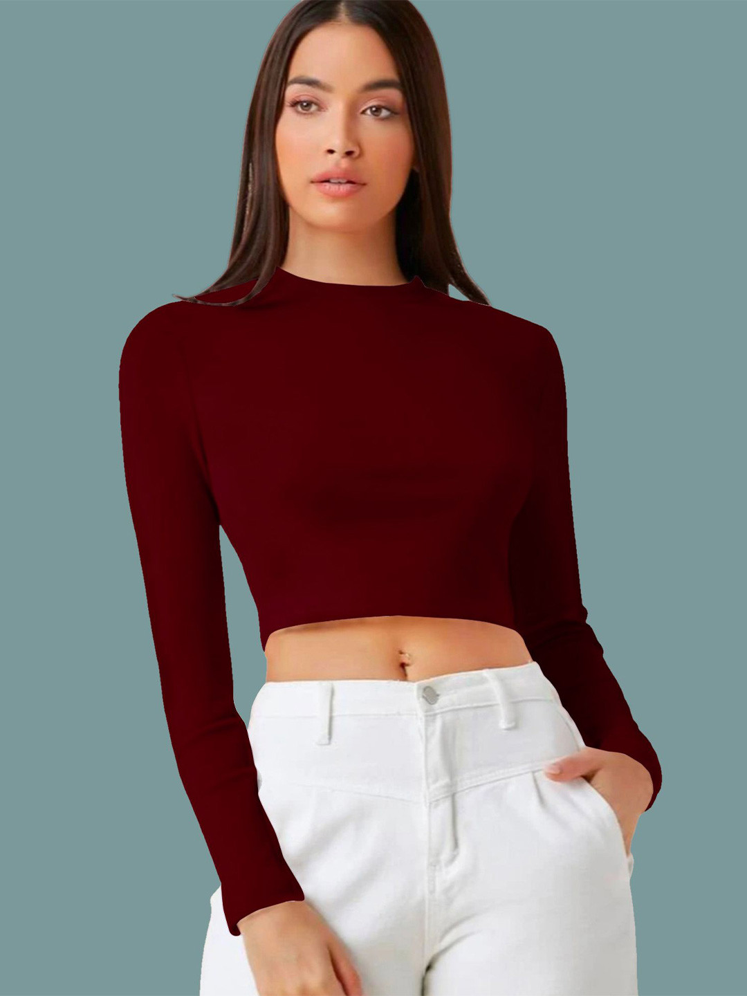 

Dream Beauty Fashion Top, Maroon