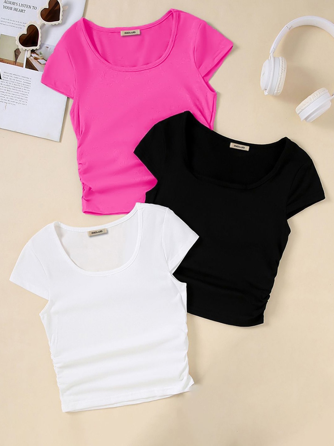 

INCLUD Top, Pink