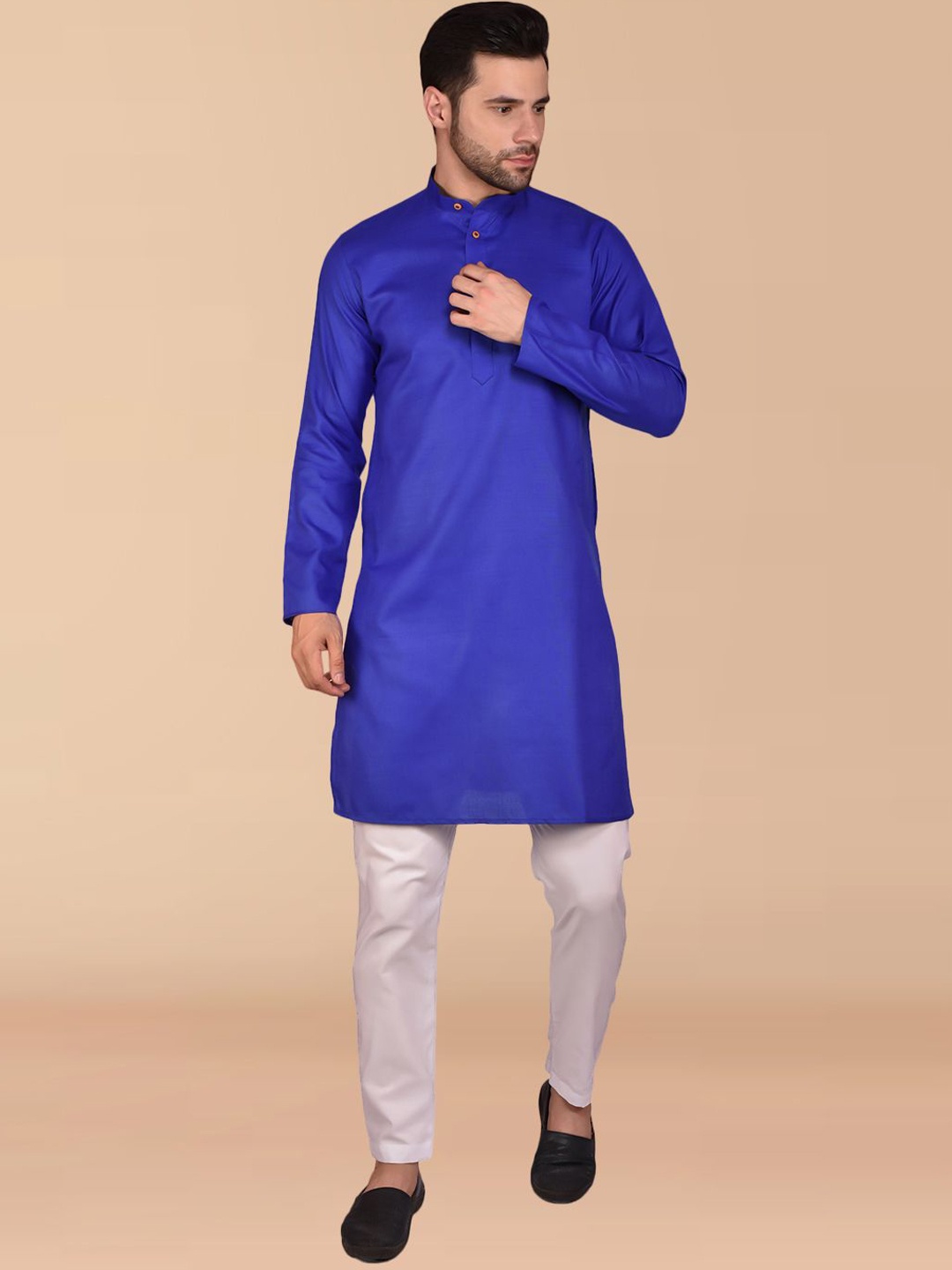 

Moda Rapido Men Kurta, Blue