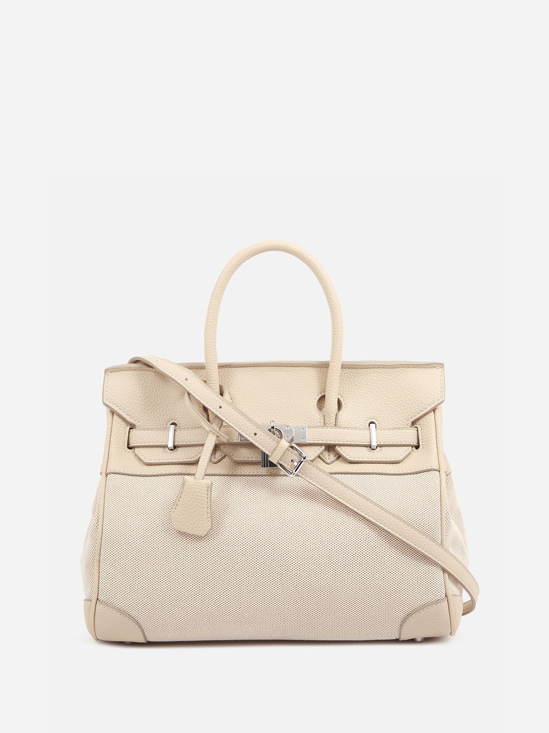 

CARRY CITY Shopper Handheld Bag, Cream