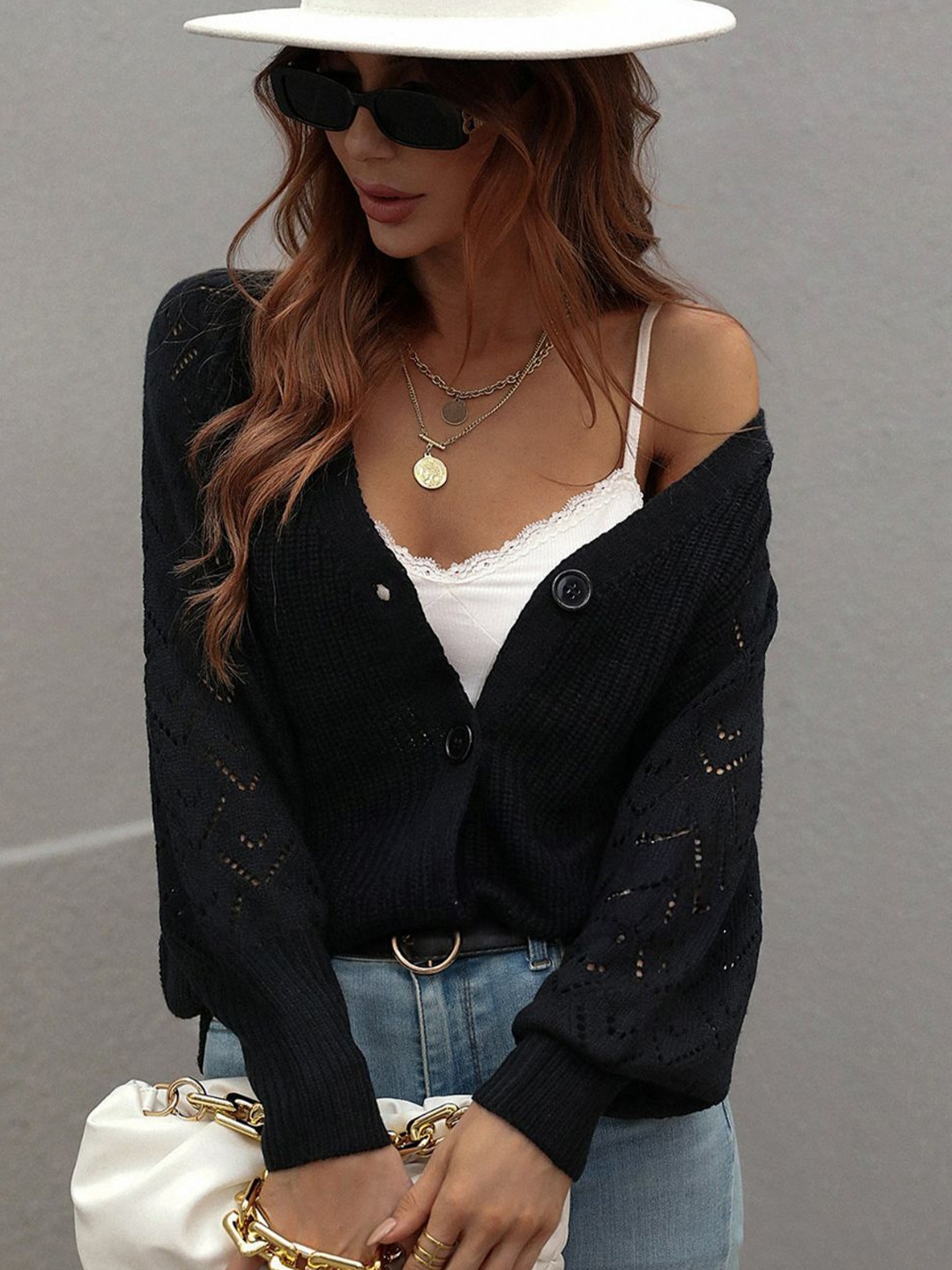 

Oh Rare Women Cardigan, Black