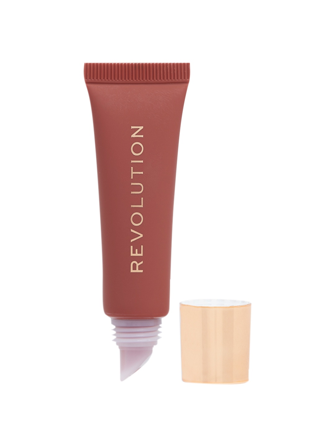 

Makeup Revolution London Juicy Peptide Lip Balm 8ml - Nude Latte, Brown