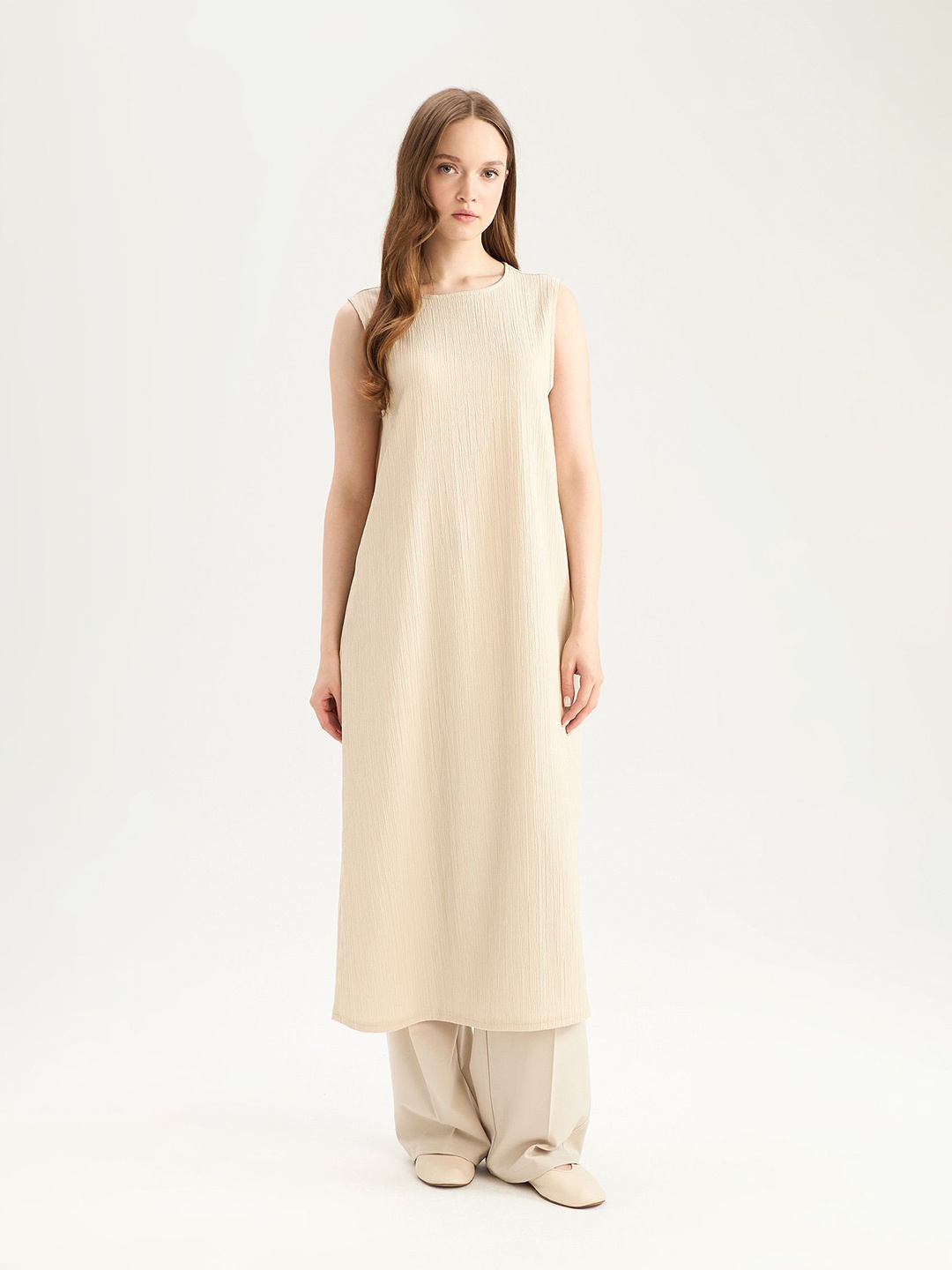 

DeFacto Maxi Dress, Na