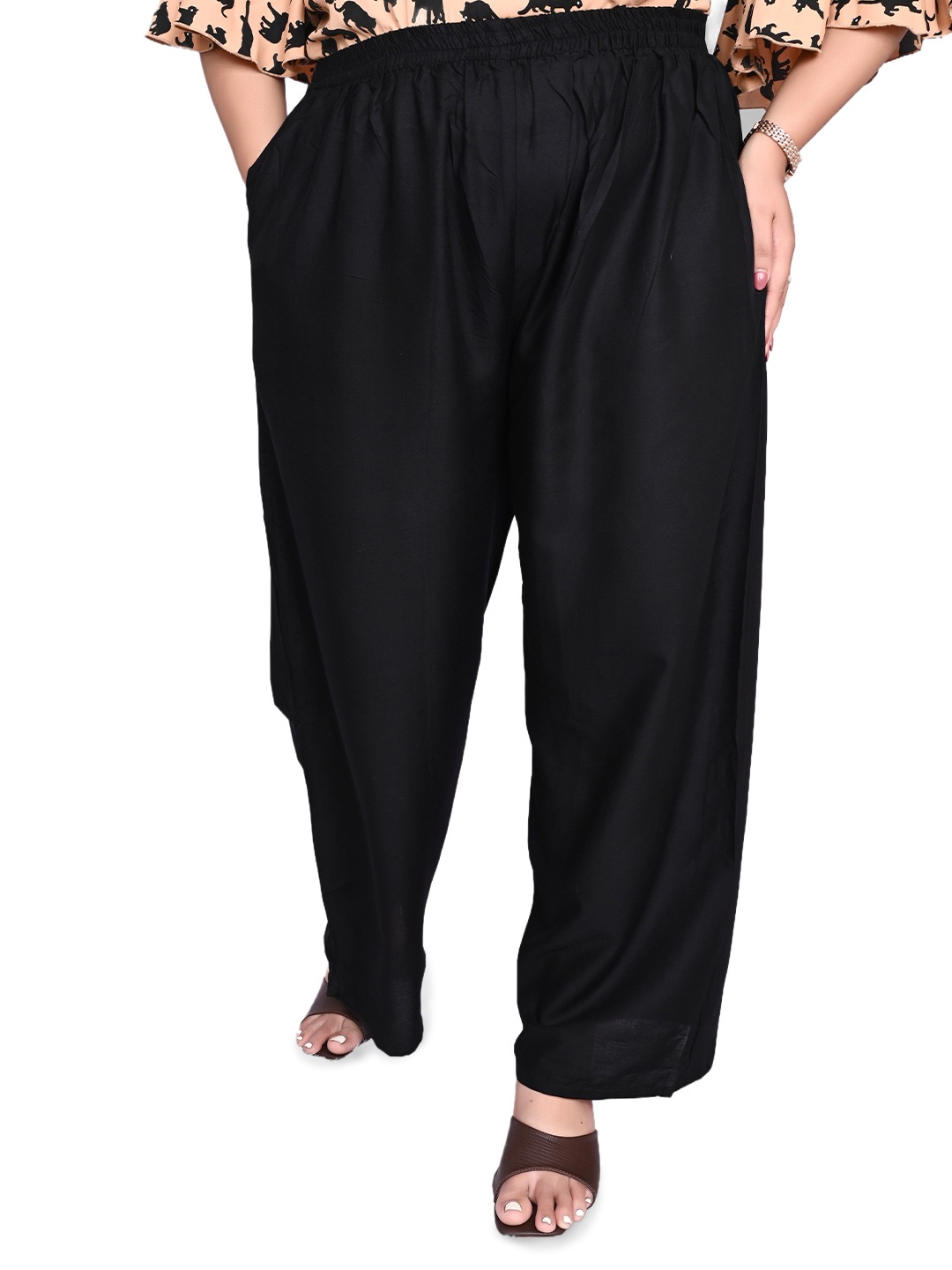 

Fashion Zest Women Lace Palazzos, Black