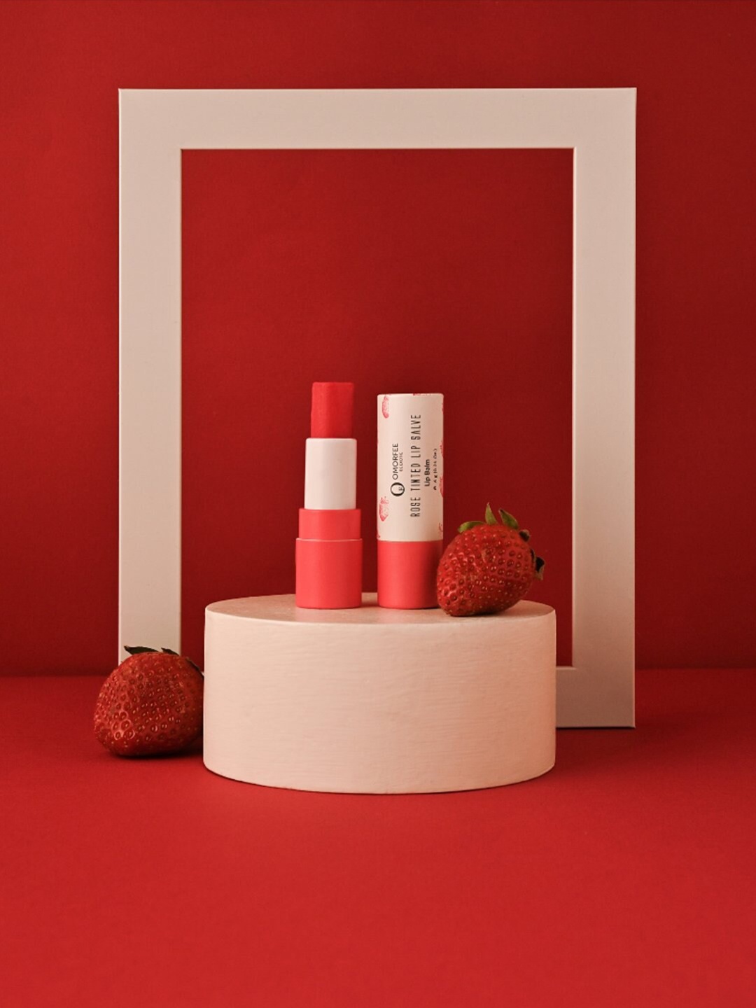 

OMORFEE Be Exotic Rose Tinted Lip Salve Lip Balm - 6 g, Pink