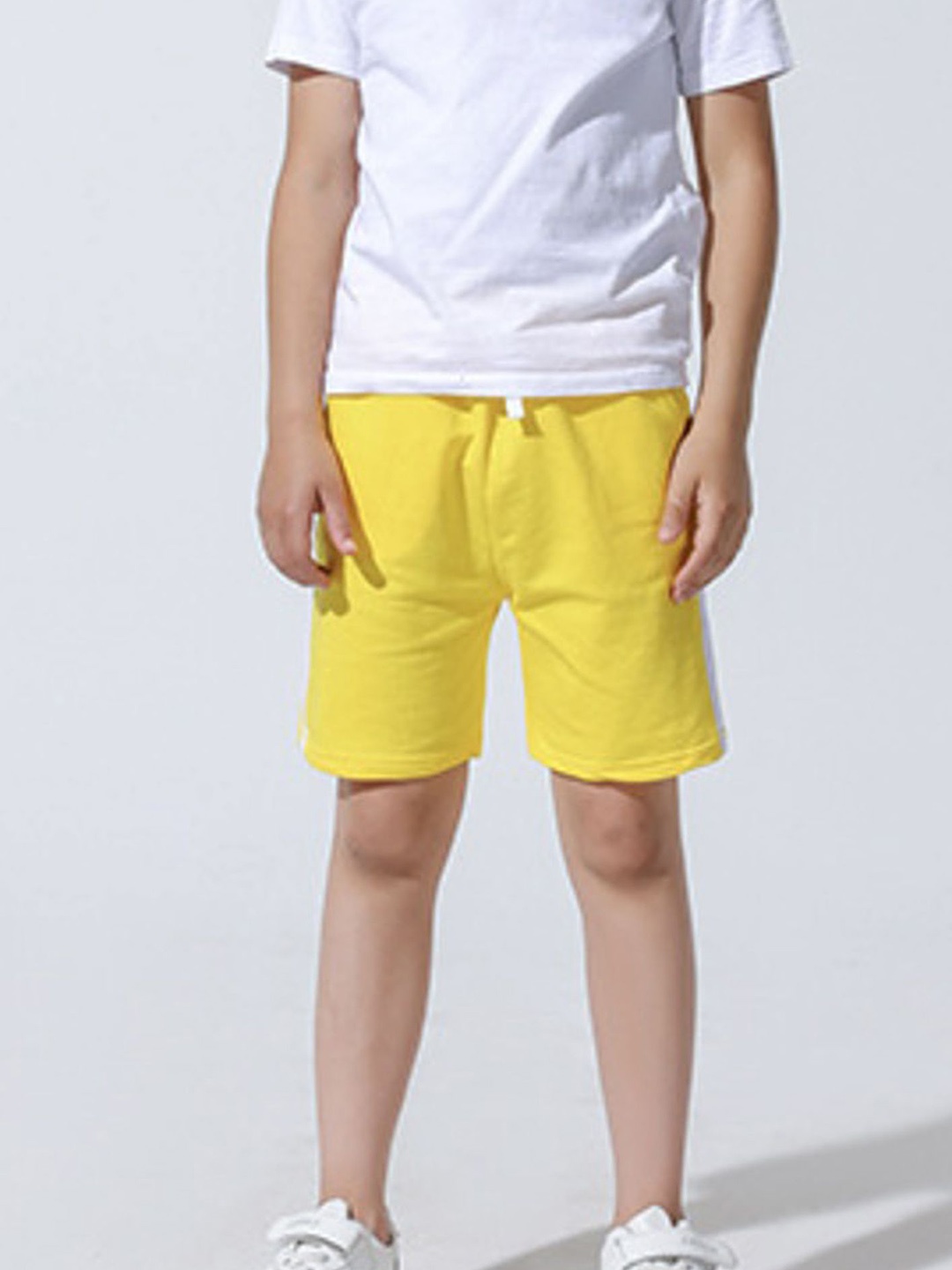 

LULU & SKY Boys High-Rise Shorts, Yellow