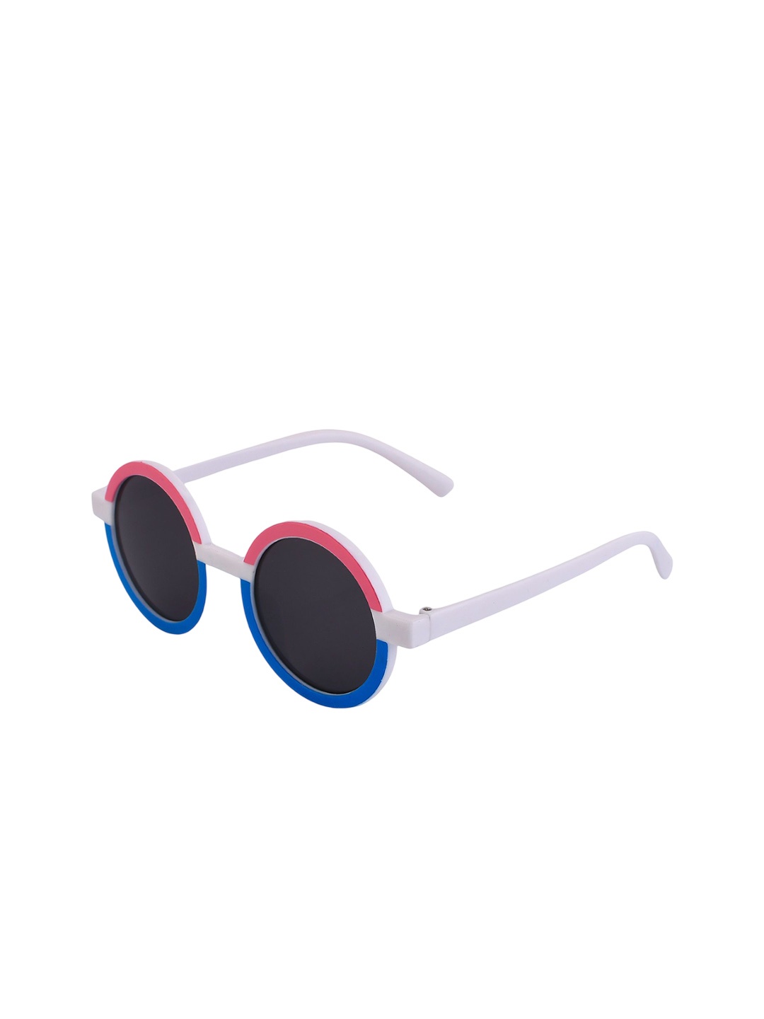 

SHOP FRENZY Unisex Kids Round Sunglasses with UV Protected Lens, Black