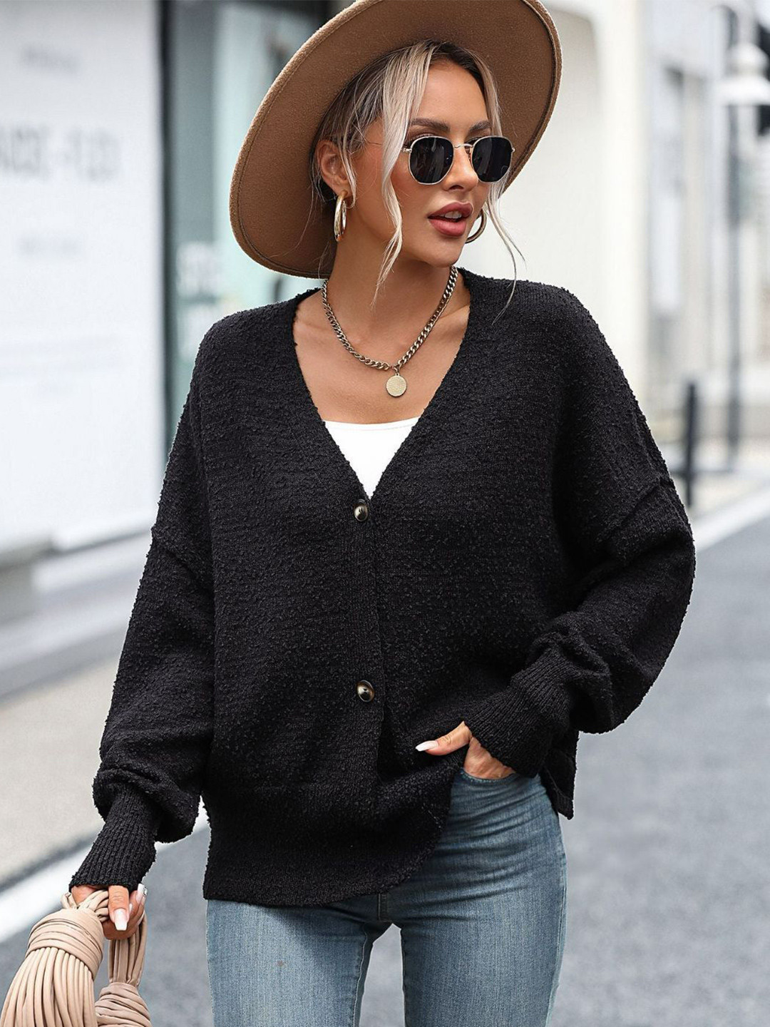 

Oh Rare Women Cardigan, Black