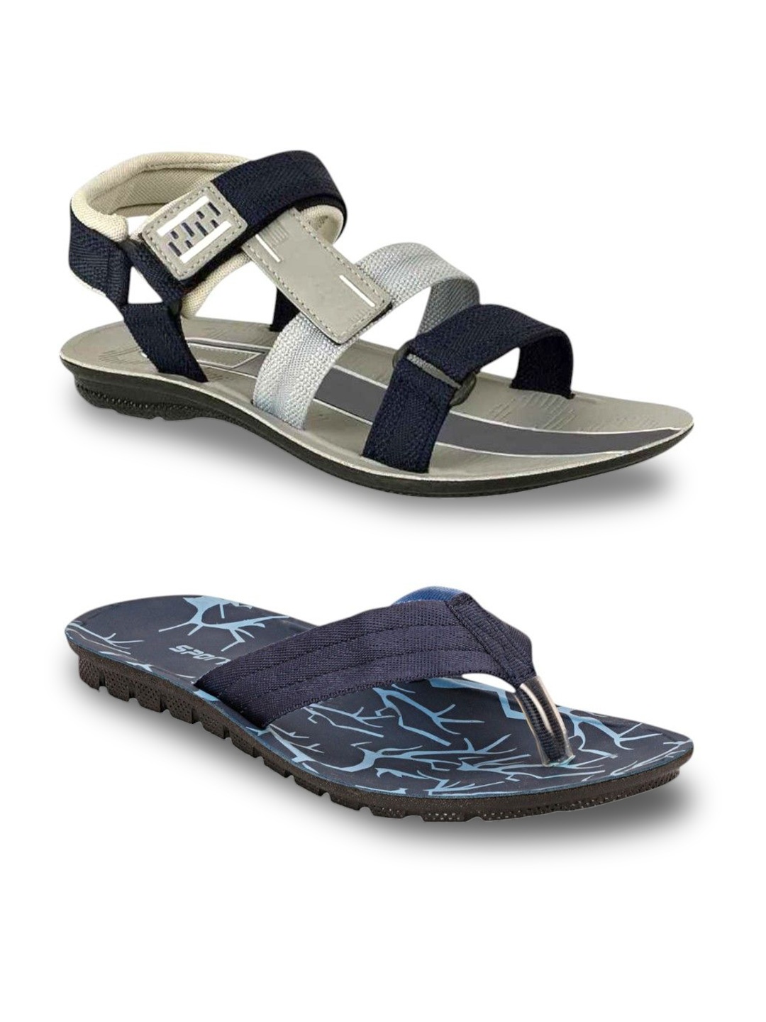 

ORVAX Men Comfort Sandals, Blue