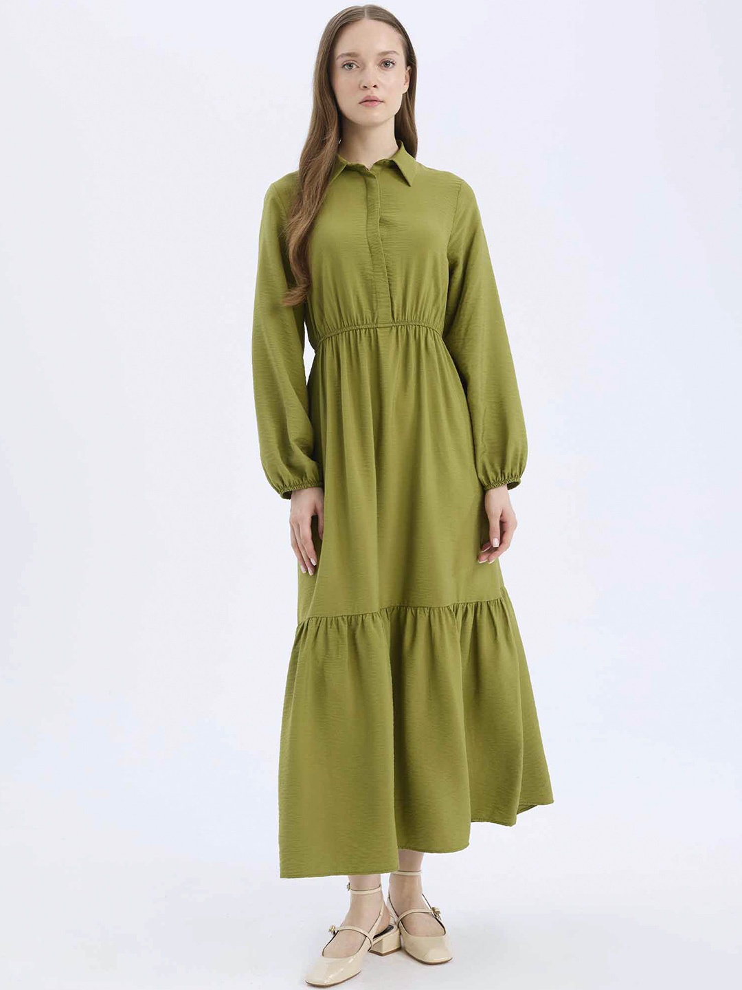 

DeFacto Maxi Dress, Na