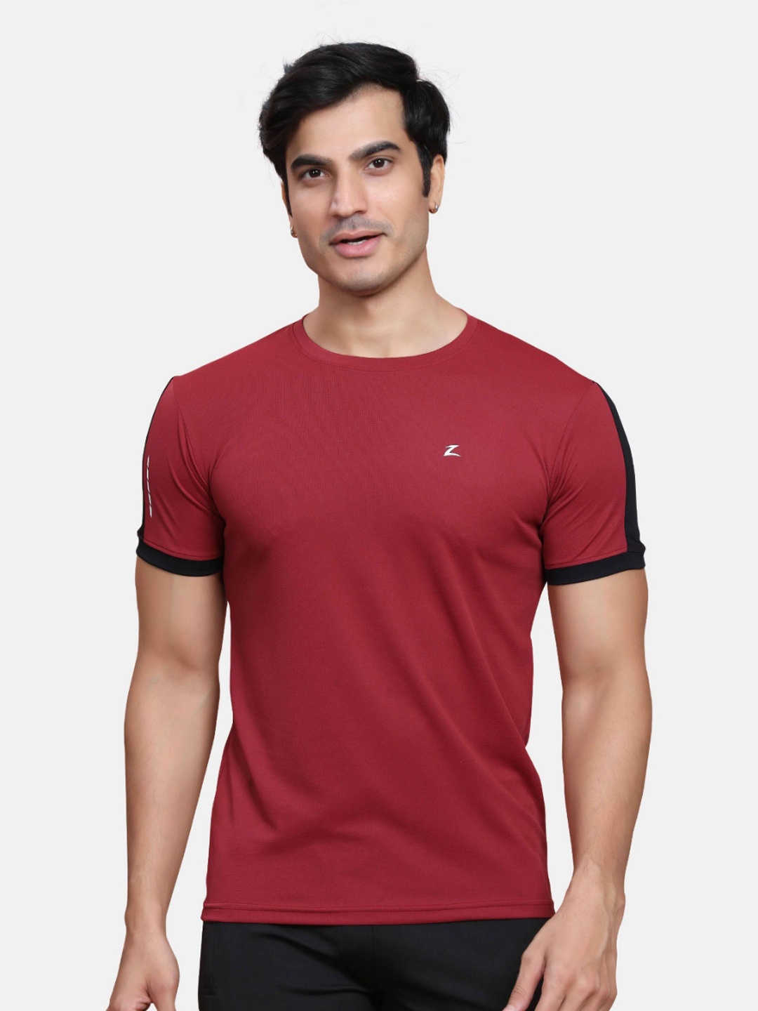 

Z Zagros Men Pockets T-shirt, Red